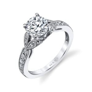 26700 Diamond Engagement Ring 0.28 Ctw.